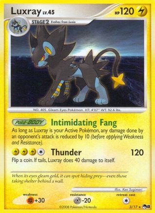 Luxray (3/17) [POP Series 8]-1