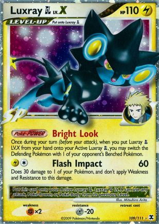 Luxray GL LV.X (109/111) [Platinum: Rising Rivals]-1
