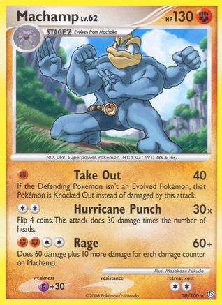 Machamp (20/100) [Diamond & Pearl: Stormfront]-1