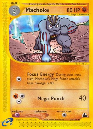 Machoke (38/144) [Skyridge]-1