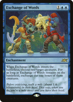 Exchange of Words (Galaxy Foil) [Unfinity]-1