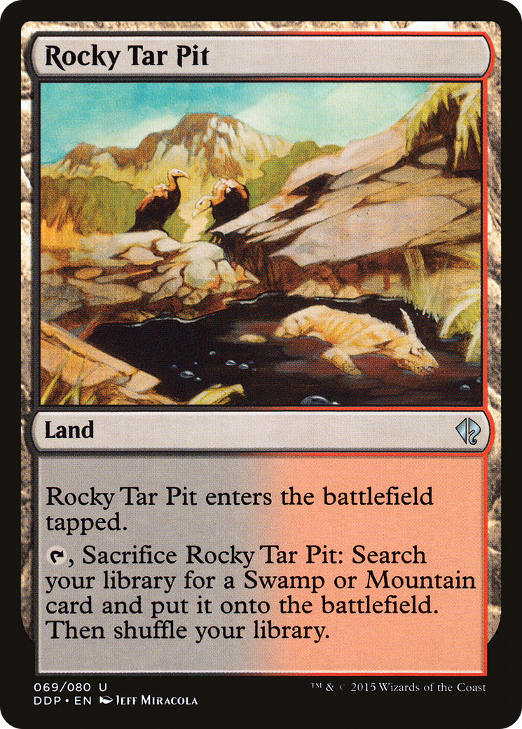 Rocky Tar Pit [Duel Decks: Zendikar vs. Eldrazi]-1