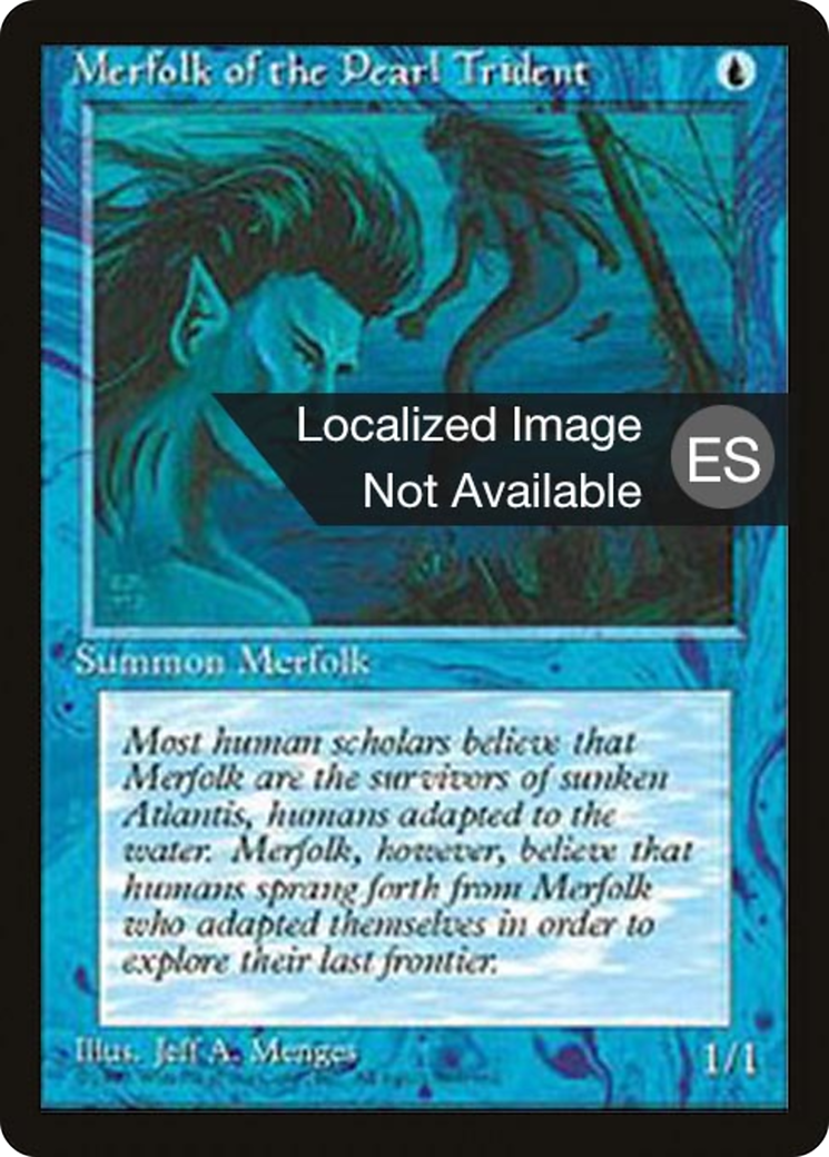 Merfolk of the Pearl Trident [Fourth Edition Foreign Black Border]-1