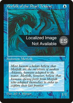 Merfolk of the Pearl Trident [Fourth Edition Foreign Black Border]-1
