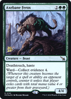 Axebane Ferox [Murders at Karlov Manor Prerelease Promos]-1