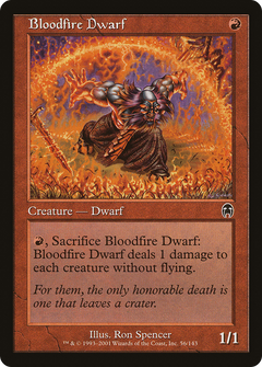 Bloodfire Dwarf [Apocalypse]-1