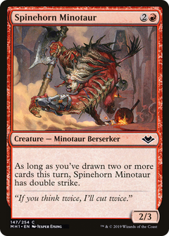 Spinehorn Minotaur [Modern Horizons]-1