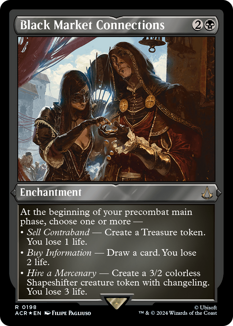 Black Market Connections (ACR-198) - Assassin's Creed Etched Foil-1