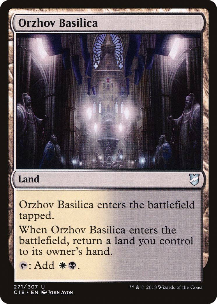 Orzhov Basilica [Commander 2018]-1
