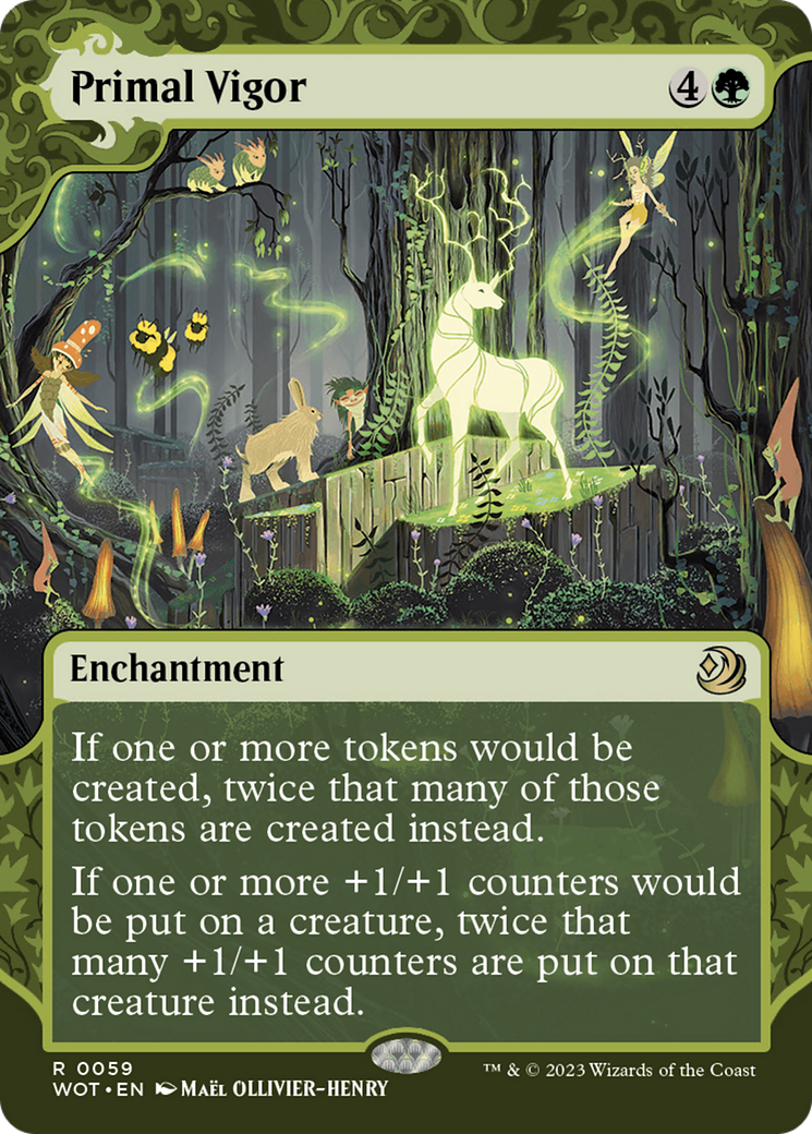Primal Vigor [Wilds of Eldraine: Enchanting Tales]-1