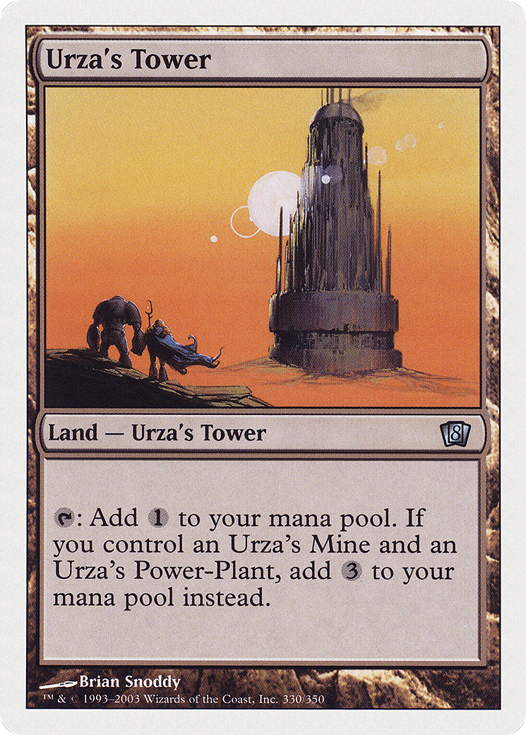 Urza's Tower (8ED-330) - 8th Edition Foil-1