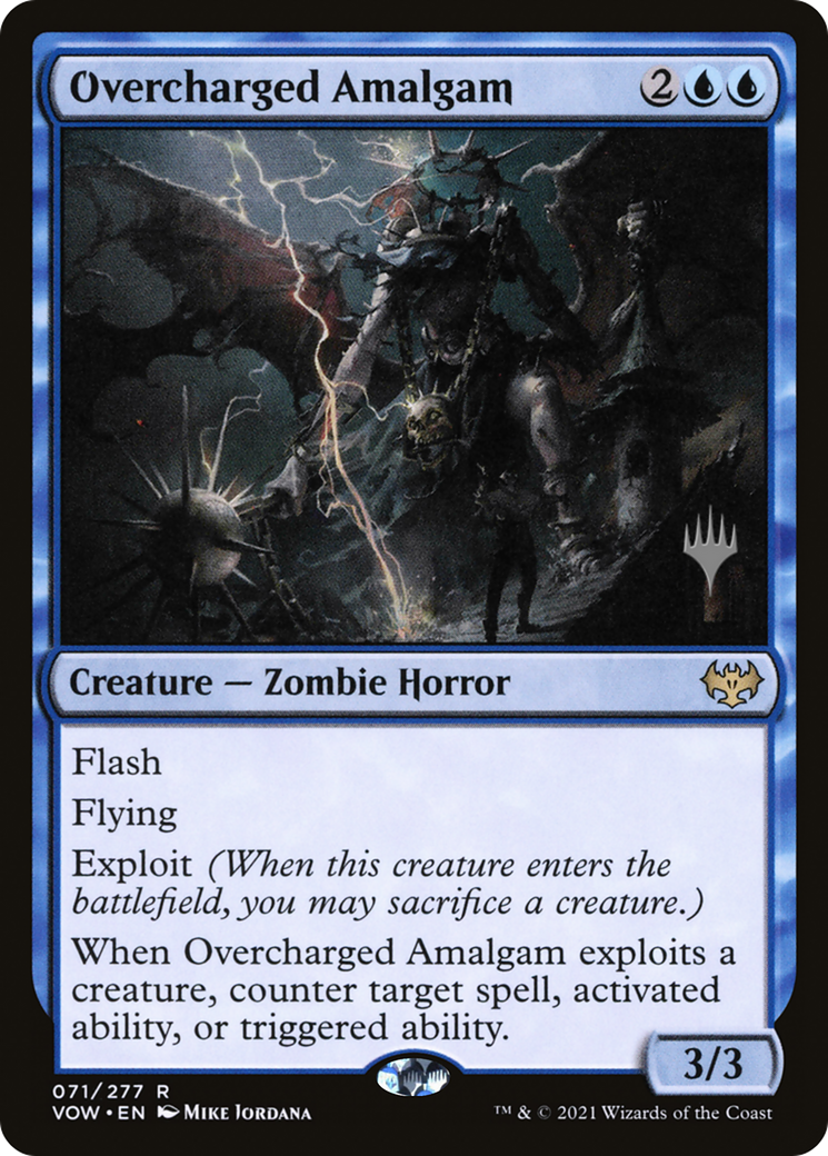 Overcharged Amalgam (Promo Pack) [Innistrad: Crimson Vow Promos]-1