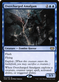Overcharged Amalgam (Promo Pack) [Innistrad: Crimson Vow Promos]-1