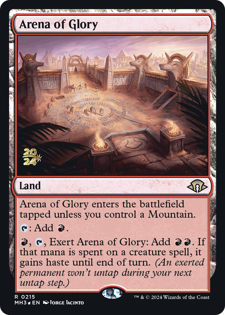 Arena of Glory [Modern Horizons 3 Prerelease Promos]-1