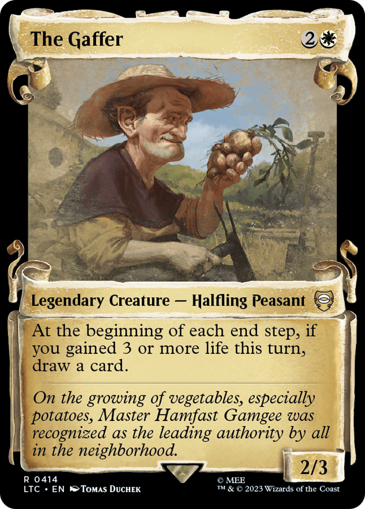 The Gaffer [The Lord of the Rings: Tales of Middle-Earth Commander Showcase Scrolls]-1