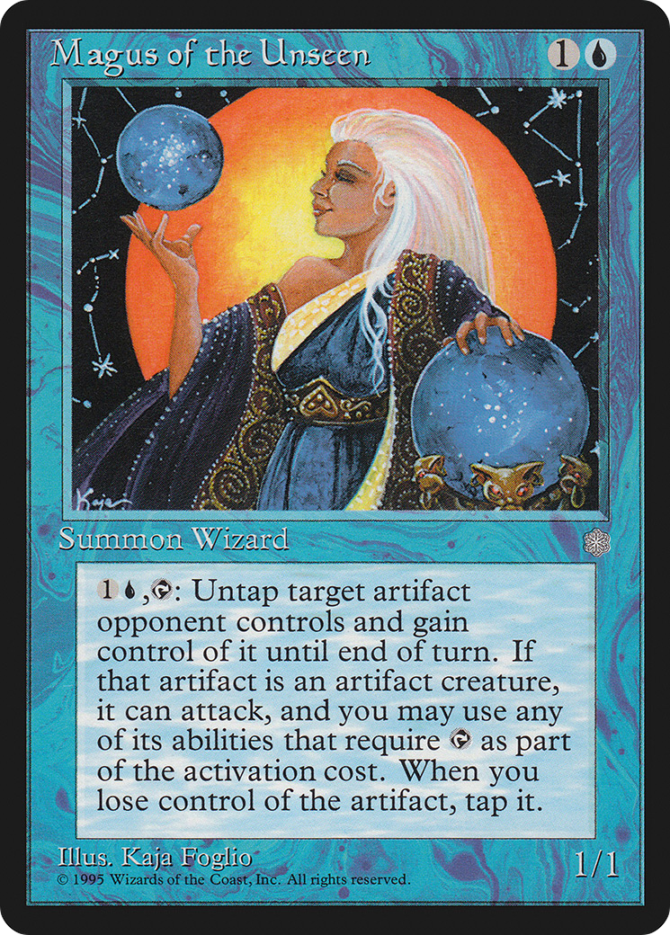 Magus of the Unseen [Ice Age]-1