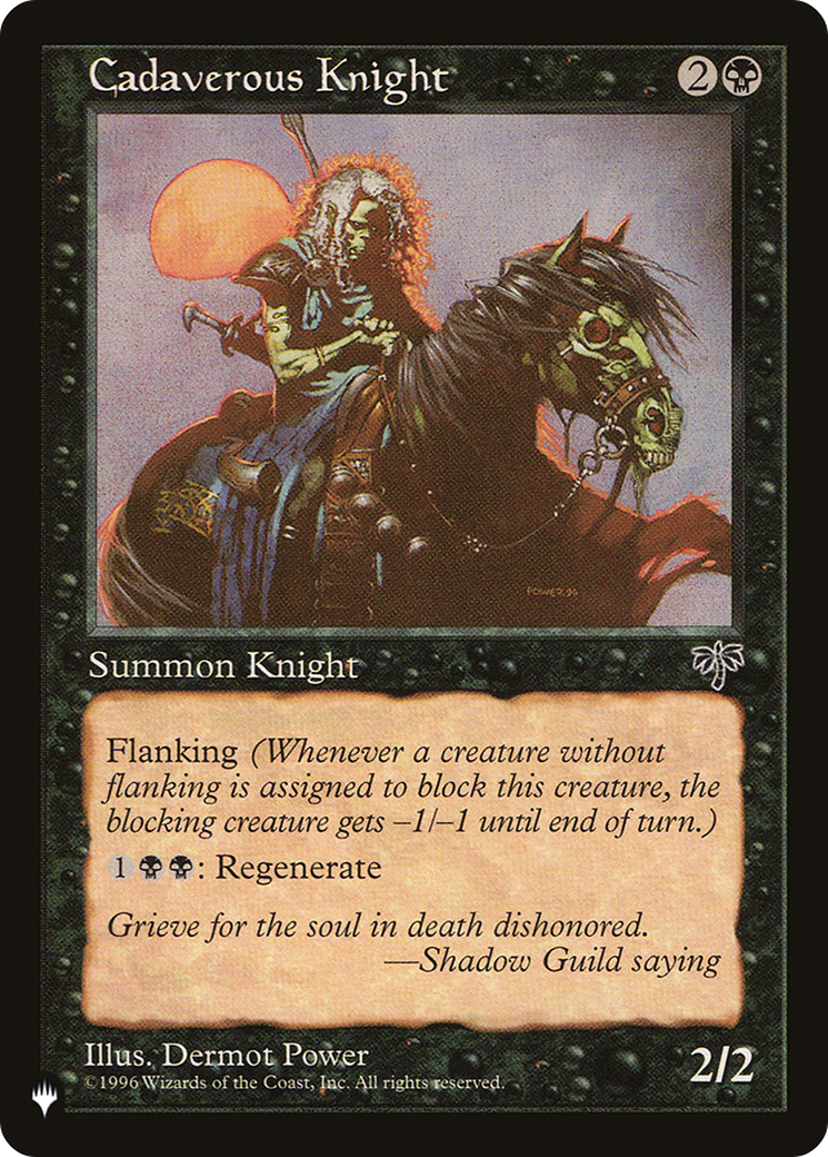 Cadaverous Knight [The List]-1