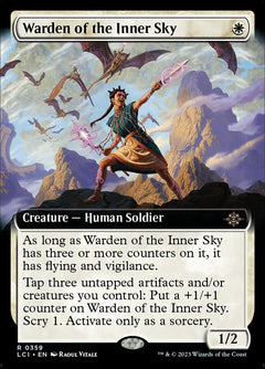 Warden of the Inner Sky (Extended Art) [The Lost Caverns of Ixalan]-1