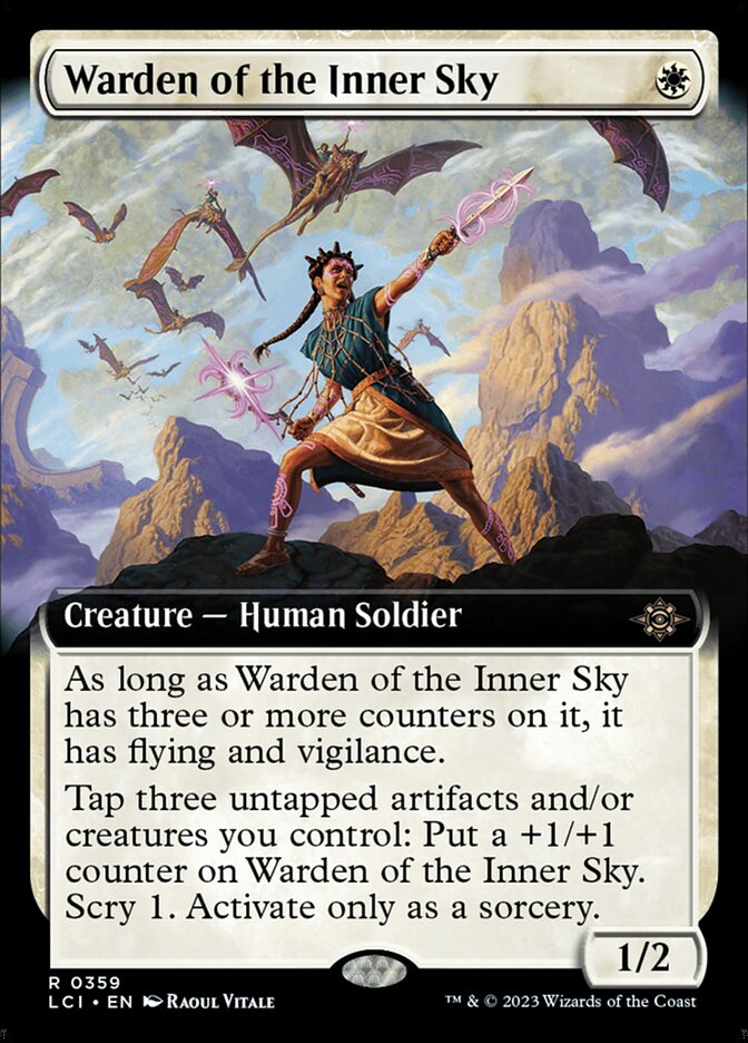 Warden of the Inner Sky (Extended Art) [The Lost Caverns of Ixalan]-1