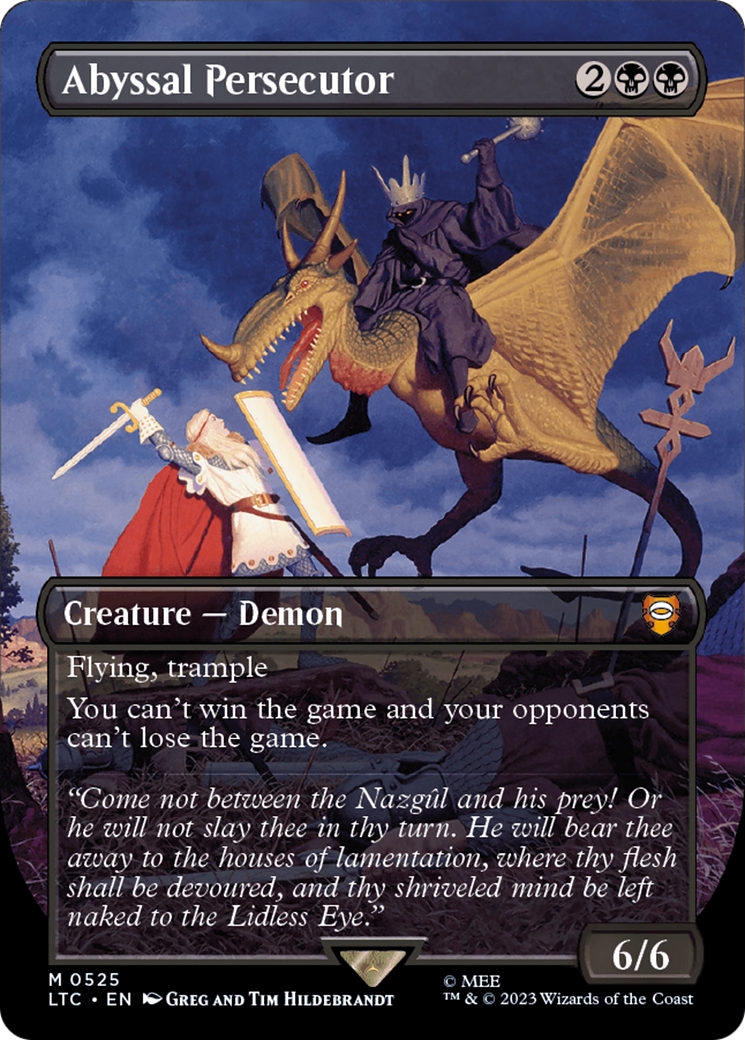 Abyssal Persecutor (Borderless) [The Lord of the Rings: Tales of Middle-Earth Commander]-1