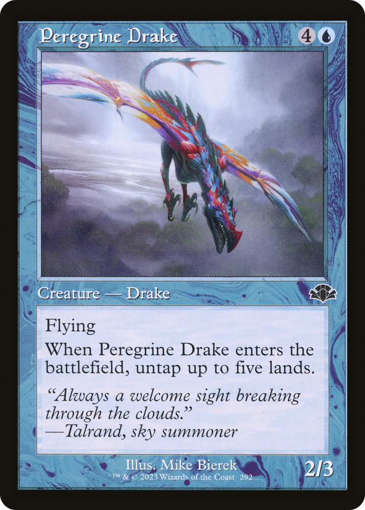 Peregrine Drake (Retro) [Dominaria Remastered]-1