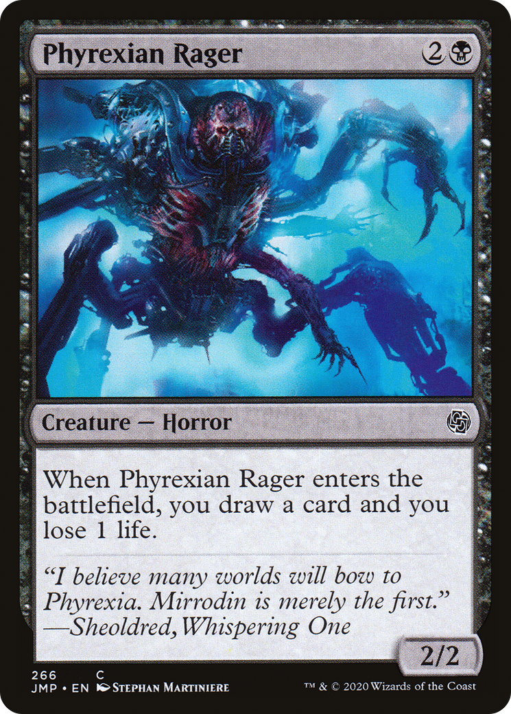 Phyrexian Rager [Jumpstart]-1