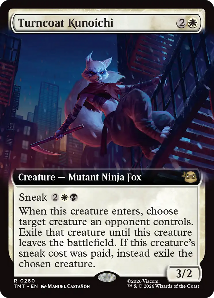 Turncoat Kunoichi (Extended Art) [Teenage Mutant Ninja Turtles]-1