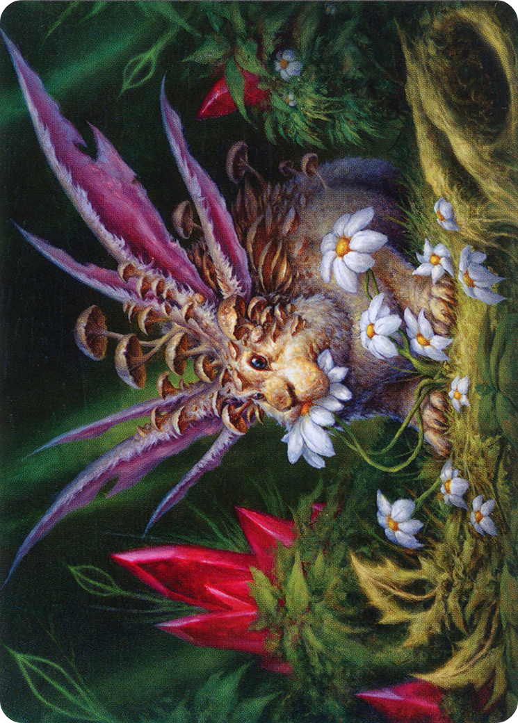 Placid Rottentail // Placid Rottentail (AMOM-039) - March of the Machine Art Series (Borderless) Foil-3