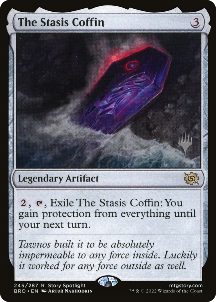 The Stasis Coffin (Promo Pack) [The Brothers' War Promos]-1