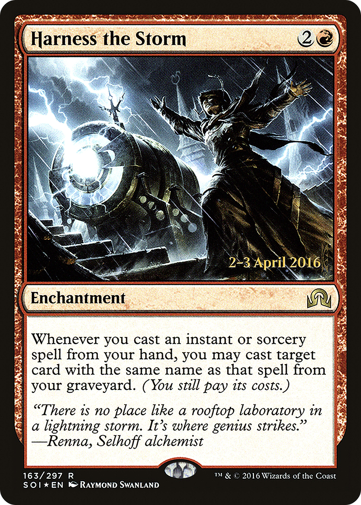 Harness the Storm [Shadows over Innistrad Prerelease Promos]-1