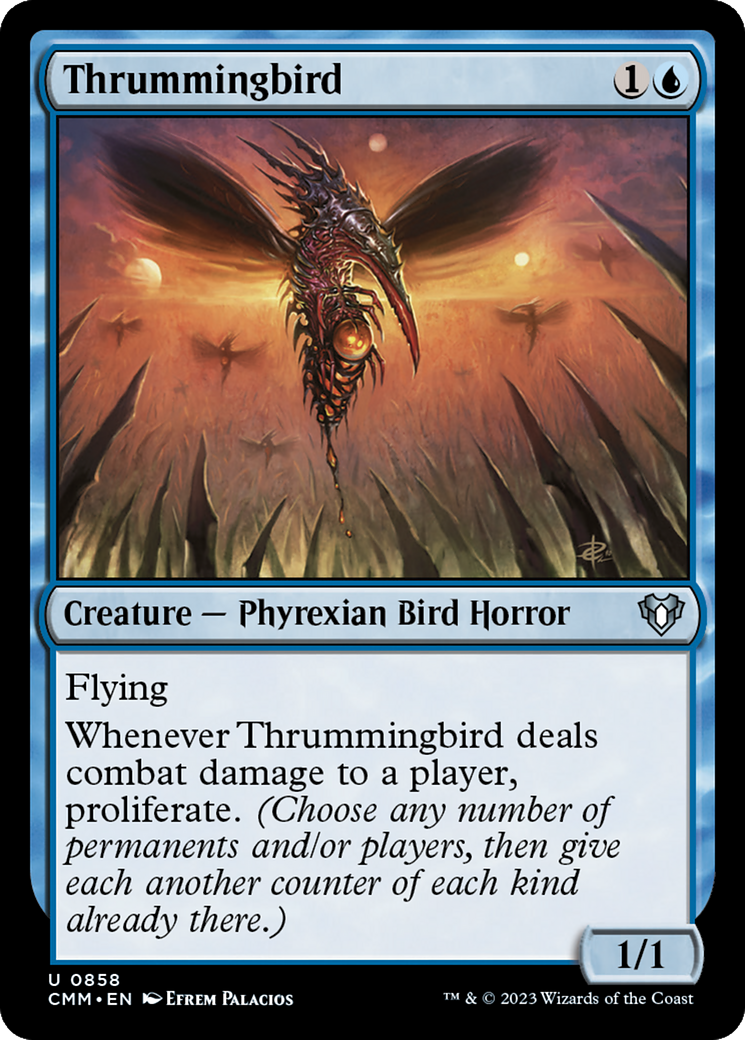Thrummingbird (CMM-858) - Commander Masters-1