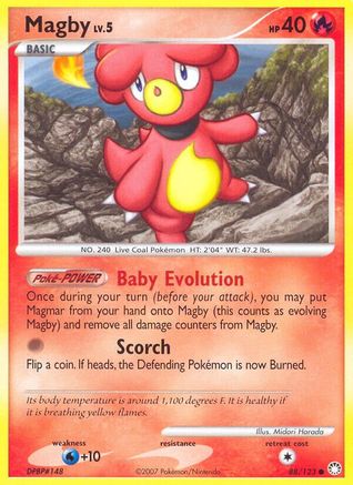 Magby (88/123) [Diamond & Pearl: Mysterious Treasures]-1