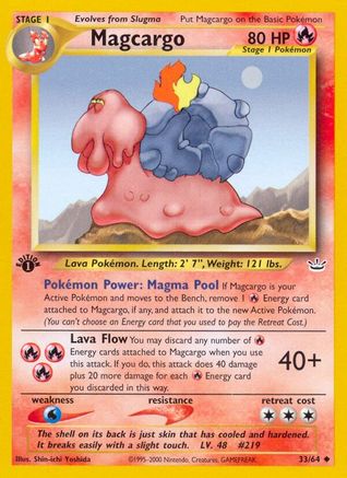 Magcargo (33/64) [Neo Revelation Unlimited]-1