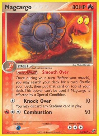 Magcargo (20/107) (Stamped) [EX: Deoxys]-1