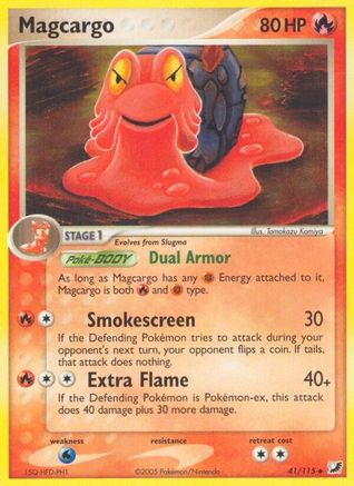 Magcargo (41/115) (Stamped) [EX: Unseen Forces]-1