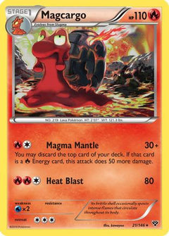 Magcargo (21/146) [XY: Base Set]-1