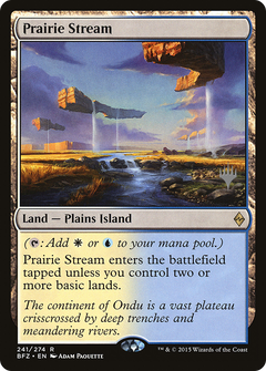 Prairie Stream [Battle for Zendikar Promos]-1