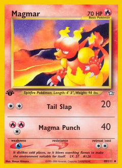 Magmar (40/111) [Neo Genesis Unlimited]-1