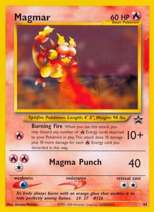 Magmar (44) [Wizards of the Coast: Black Star Promos]-1