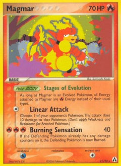 Magmar (21/92) [EX: Legend Maker]-1