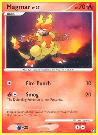 Magmar (93/132) [Diamond & Pearl: Secret Wonders]-1