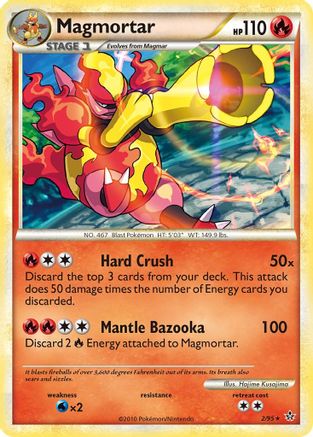 Magmortar (2/95) [HeartGold & SoulSilver: Unleashed]-1