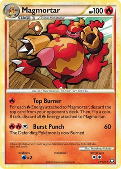 Magmortar (27/102) [HeartGold & SoulSilver: Triumphant]-1