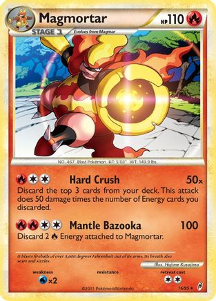 Magmortar (16/95) [HeartGold & SoulSilver: Call of Legends]-1