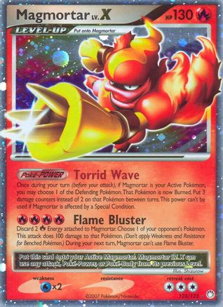 Magmortar LV.X (123/123) [Diamond & Pearl: Mysterious Treasures]-1