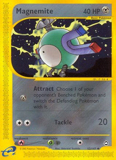 Magnemite (52/147) [Aquapolis]-1