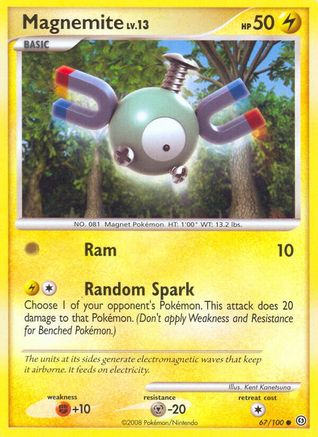 Magnemite (67/100) [Diamond & Pearl: Stormfront]-1