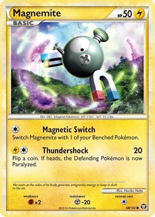 Magnemite (68/102) [HeartGold & SoulSilver: Triumphant]-1