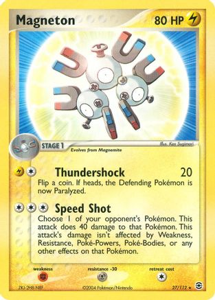 Magneton (27/112) [EX: FireRed & LeafGreen]-1