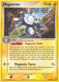 Magneton (16/108) (Stamped) [EX: Power Keepers]-1